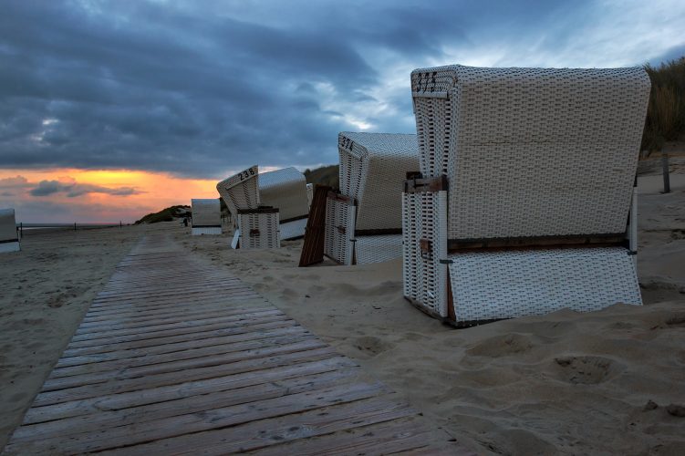 Strandkorb auf Baltrum